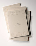 Minimal Collection of luxury embossed and letterpress greeting cards on Colorplan Mist paper